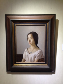 来源 《蝴蝶项链》 65X50cm 布面油画 2014 来源 《蝴蝶项链》 65X50cm 布面油画 2014