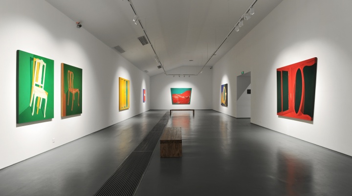2014年11月,冷广敏个展现场
2014年11月,冷广敏个展现场