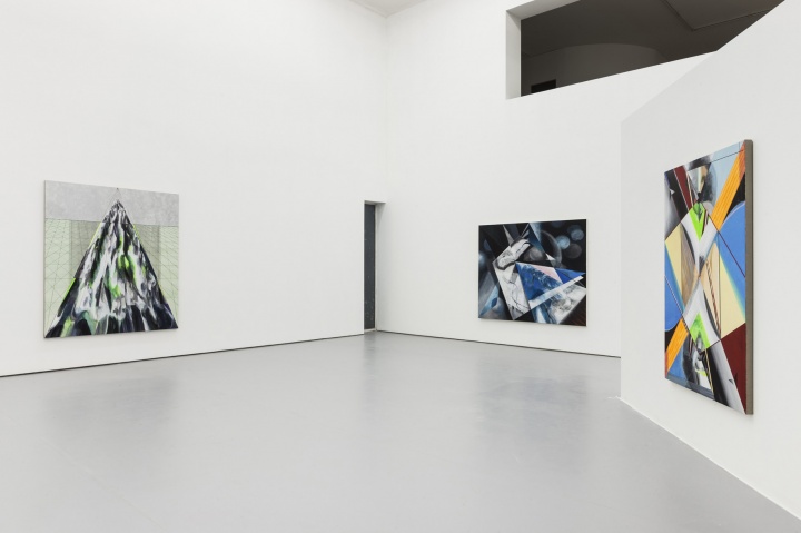2014年6月,简策“投射”,个展现场
2014年6月,简策“投射”,个展现场