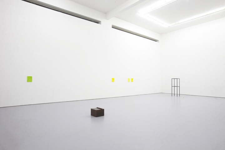 2014年10月,何翔宇“虚线”,展览现场
2014年10月,何翔宇“虚线”,展览现场