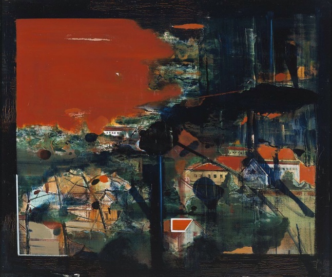 2014新锐绘画奖银奖得主王源远作品《大风景》150×180cm 布面油画 2014
2014新锐绘画奖银奖得主王源远作品《大风景》150×180cm 布面油画 2014