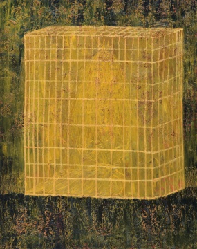 欧阳春 《王的囚笼》 布面油画 230×180cm 2008
欧阳春 《王的囚笼》 布面油画 230×180cm 2008