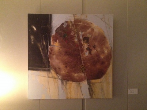 范安翔 《一叶》 80X80cm 布面油画 2013
范安翔 《一叶》 80X80cm 布面油画 2013