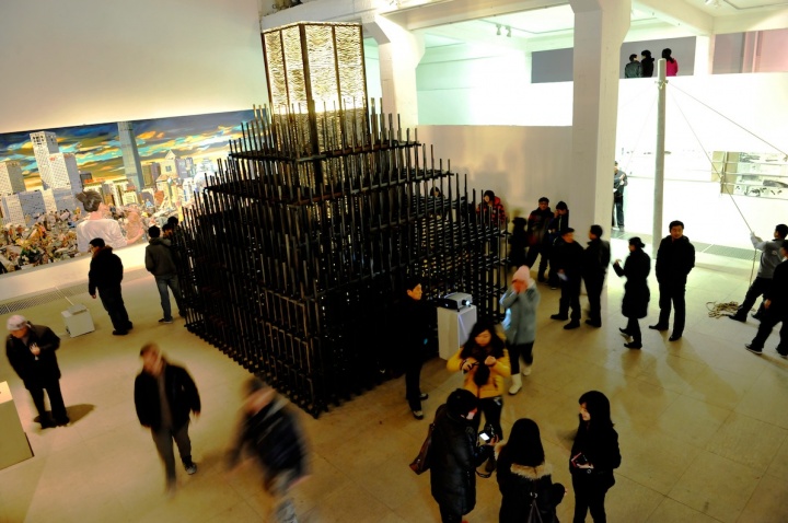 游戏,中国青年艺术家展览现场,2011
游戏,中国青年艺术家展览现场,2011