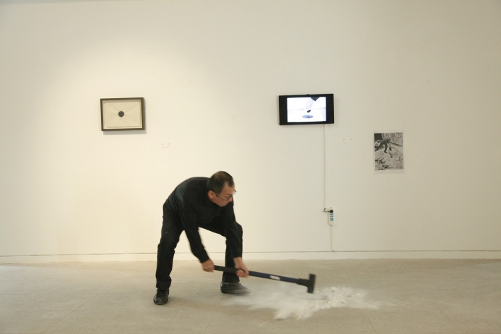 “第三种批判:艺术语言的批判性”(2014年)展览现场
“第三种批判:艺术语言的批判性”(2014年)展览现场