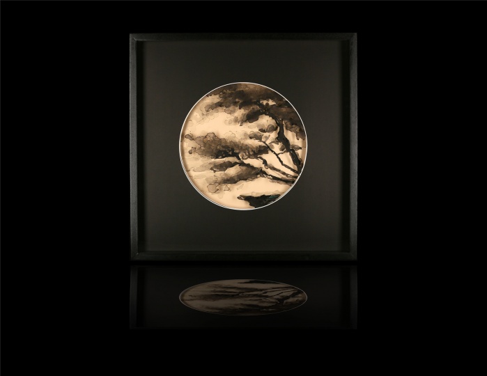 泰宁 60x60cm 水墨 亚克力 纸本 2014
泰宁 60x60cm 水墨 亚克力 纸本 2014