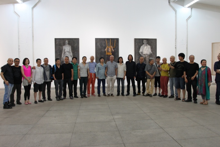 2013年,“十分之一秒:马六明”现场
2013年,“十分之一秒:马六明”现场