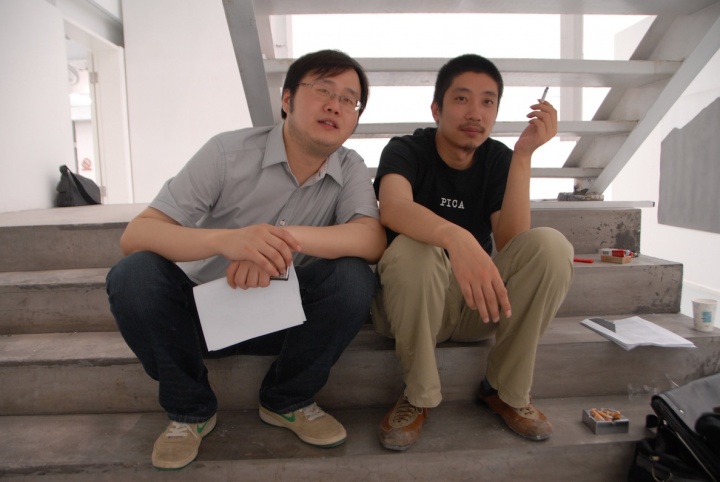 2008年伊比利亚当代艺术中心布展间隙

