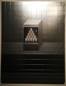 黄一山《2杯塔》 布面综合材料 100x80cm 2015
黄一山《2杯塔》 布面综合材料 100x80cm 2015