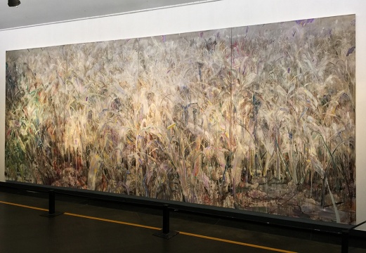罗奇  《迷草》  250x600cm  布面油画  2014
