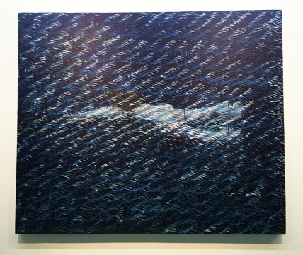 张志锋 《泳》 布面油画 170x150cm 2014
张志锋 《泳》 布面油画 170x150cm 2014