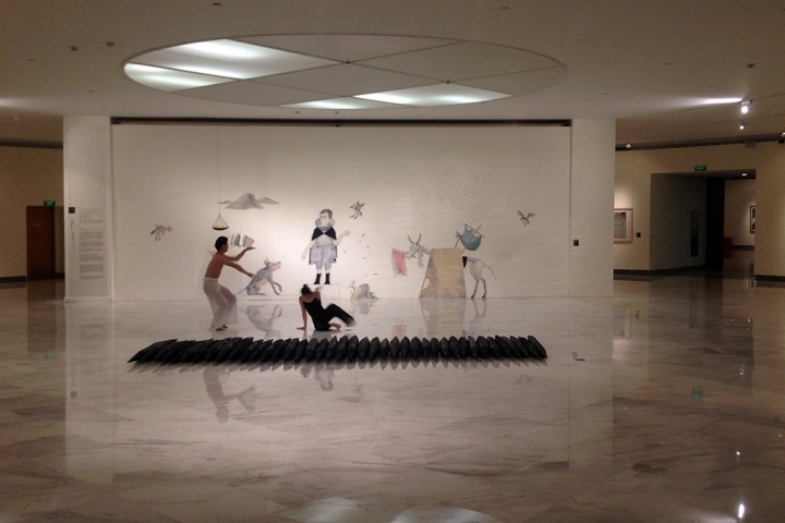 2014年,“在路上·2014”聚焦新水墨”,盛葳担任策展人之一,关山月美术馆
2014年,“在路上·2014”聚焦新水墨”,盛葳担任策展人之一,关山月美术馆