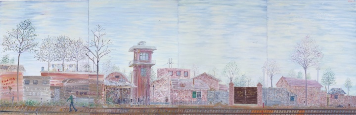 《拾荒记》 170×520cm (四联画 Four) 布面油彩 2009年 《拾荒记》 170×520cm (四联画 Four) 布面油彩 2009年