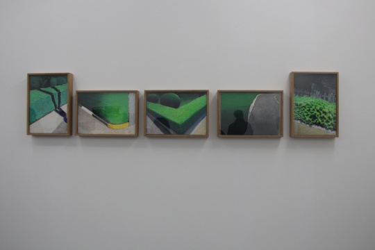 郭海强 《城市小区》系列 纸上油画 2014
郭海强 《城市小区》系列 纸上油画 2014