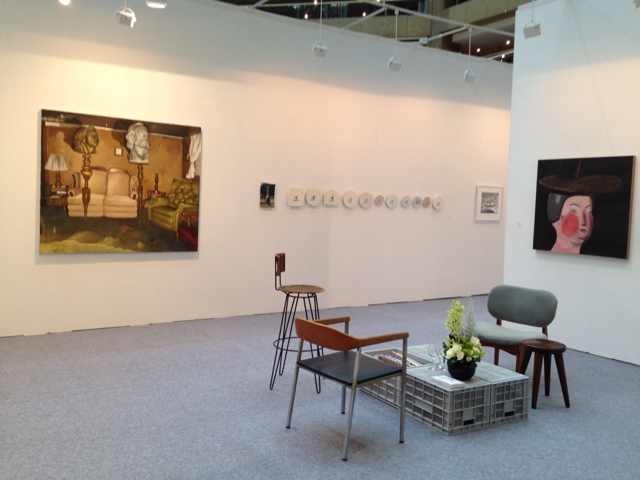 2013年台北艺术博览会的展位
2013年台北艺术博览会的展位