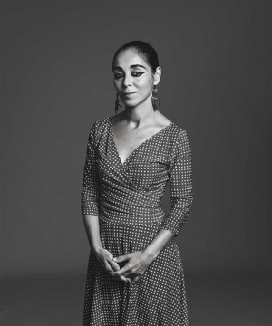 Portrait of Shirin Neshat. Photo by Rodolfo Martinez.
