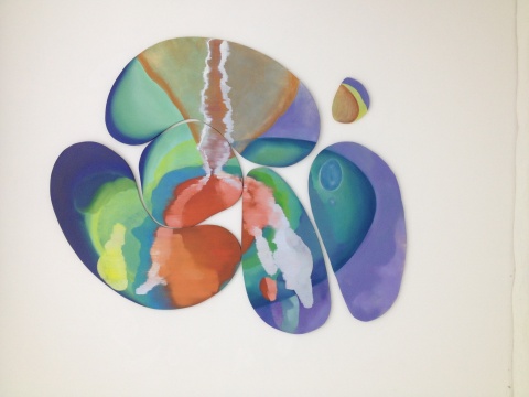 展览现场作品
展览现场作品