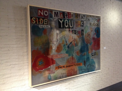 《流逝》 200×150cm 布面油画 2014
《流逝》 200×150cm 布面油画 2014
