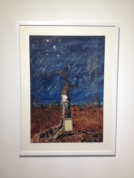 《开到茶蘼系列NO.3》 75×55cm 纸本油画 2015
《开到茶蘼系列NO.3》 75×55cm 纸本油画 2015