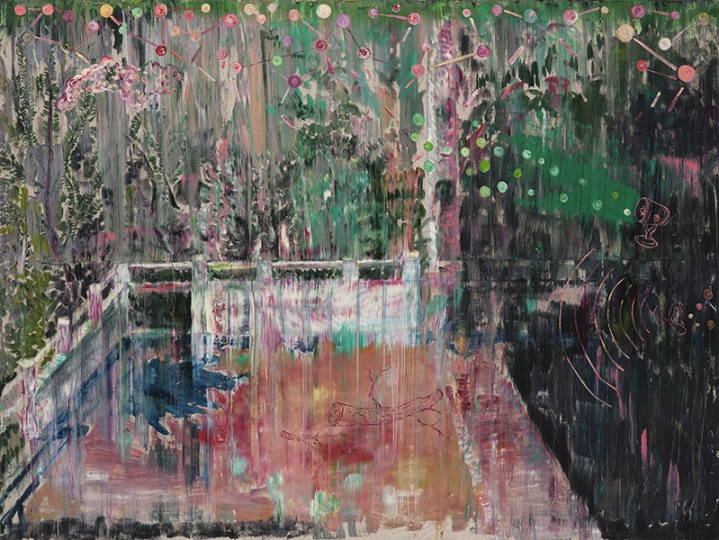 《天象》 布面油画 120×160cm 2012年
《天象》 布面油画 120×160cm 2012年
