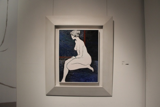 《洛杉矶的记忆》 60×46cm 布面油画 2014
《洛杉矶的记忆》 60×46cm 布面油画 2014