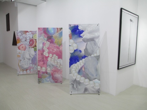 “关于物质的修辞性”展览现场
“关于物质的修辞性”展览现场