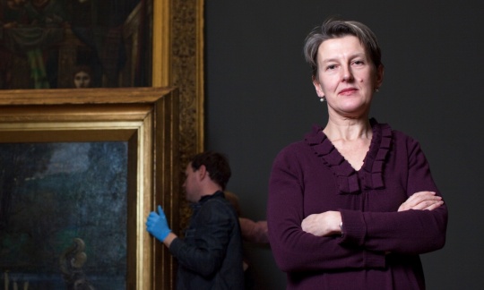 佩内洛普·柯蒂斯(Penelope Curtis)Photograph: David Levene/Guardian
佩内洛普·柯蒂斯(Penelope Curtis)Photograph: David Levene/Guardian