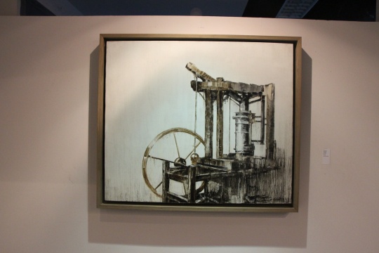《肢体 机器》 60×70cm 布面油彩 2012
