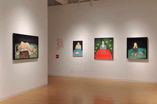 张绪威个展“我们的故事”现场 摄影:董林
张绪威个展“我们的故事”现场 摄影:董林