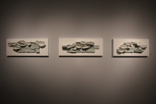 温·海格比 《云结构三联画：地平线》 2014