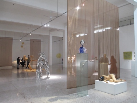 “物语——ZERO第二届当代女性雕塑展”现场
