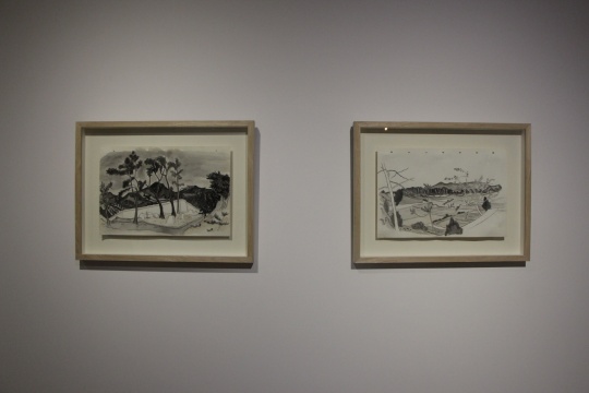 段建伟 《确山2》、《确山1》 42×28cm 纸本水彩 2012 段建伟 《确山2》、《确山1》 42×28cm 纸本水彩 2012