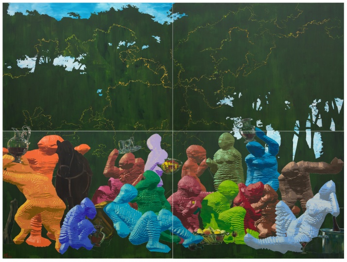 2013年作品《星期天的野餐》 图片版权所有:阿拉里奥画廊及艺术家
2013年作品《星期天的野餐》 图片版权所有:阿拉里奥画廊及艺术家