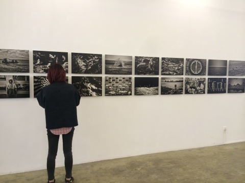 李科《负景观》作品现场，2009-2014年
