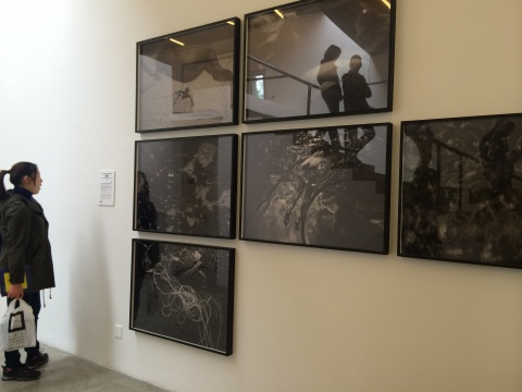 沈阳超《水与梦》作品现场，2013-2014年
