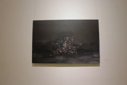 《城·迹45》 50×100cm 布面丙烯 2015
《城·迹45》 50×100cm 布面丙烯 2015