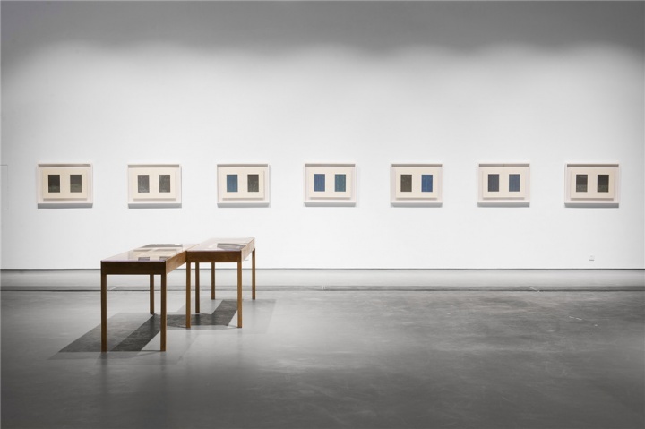 2014年，郝量个展“幽邃之地”，蜂巢当代艺术中心展览现场

