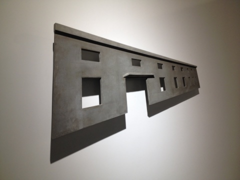 《毛坯房之十四》 137×74cm 混凝土 2015
《毛坯房之十四》 137×74cm 混凝土 2015
