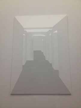 《模棱》 340×240cm 布面丙烯 2015
《模棱》 340×240cm 布面丙烯 2015