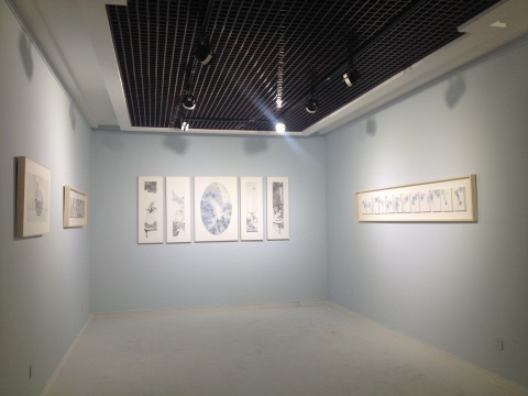 黄岑作品 纸本设色 2014-2015 黄岑作品 纸本设色 2014-2015