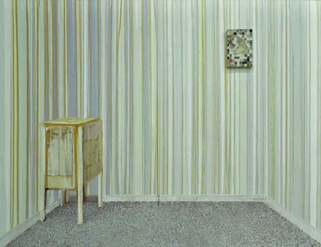 Lot 106  陈彧君《亚洲地境—5.2平方米 no.20090919》 200 x 260 cm  丙烯画布  2009  估价：20-30万元
