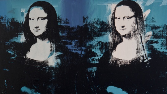 安迪·沃霍尔《Mona Lisa Four Times》(局部)1978
Courtesy of The Art Institute of Chicago, Gift of Edlis/Neeson Collection
安迪·沃霍尔《Mona Lisa Four Times》(局部)1978
Courtesy of The Art Institute of Chicago, Gift of Edlis/Neeson Collection