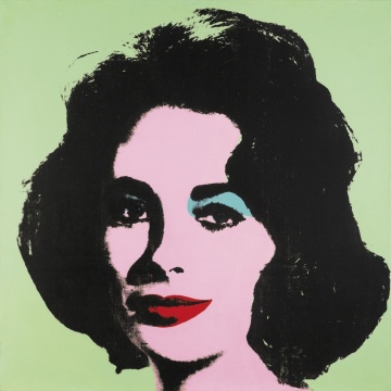 安迪·沃霍尔《Liz》1963
安迪·沃霍尔《Liz》1963