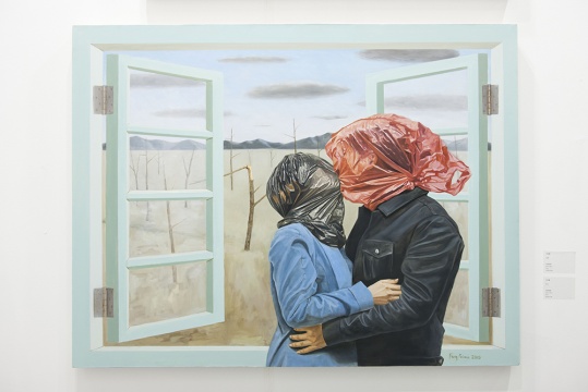 房陪鑫 《恋人》 100×130cm 布面油画 2015 b.1983 毕业于浙江外国语学院美术系
房陪鑫 《恋人》 100×130cm 布面油画 2015 b.1983 毕业于浙江外国语学院美术系