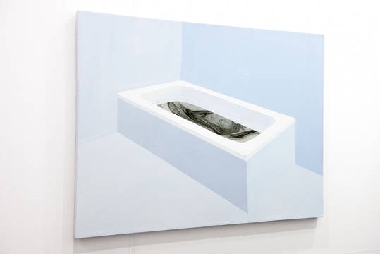 付帅《浴池》 60×80cm 综合材料 2010
付帅《浴池》 60×80cm 综合材料 2010