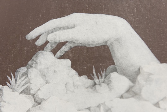 王锐 《手的放松3》局部 60×50cm 布面综合材料 2013 b.1984 毕业于中央美术学院城市设计学院油画系
王锐 《手的放松3》局部 60×50cm 布面综合材料 2013 b.1984 毕业于中央美术学院城市设计学院油画系