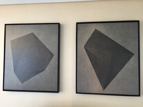 科元艺术中心展出的王董硕作品
科元艺术中心展出的王董硕作品