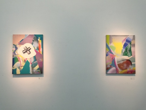 王海洋2014年布面丙烯作品《无题》
王海洋2014年布面丙烯作品《无题》
