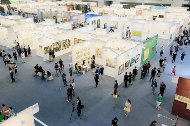 2015“艺术北京”俯视图
2015“艺术北京”俯视图
