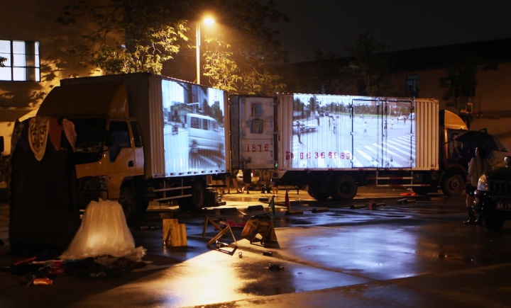 2012年“不毛之地”展览现场 ©胡为一
2012年“不毛之地”展览现场 ©胡为一